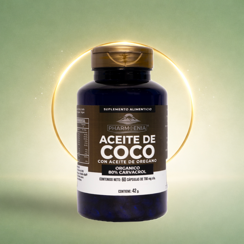 ACEITE DE COCO CON ACEITE DE ORÉGANO
